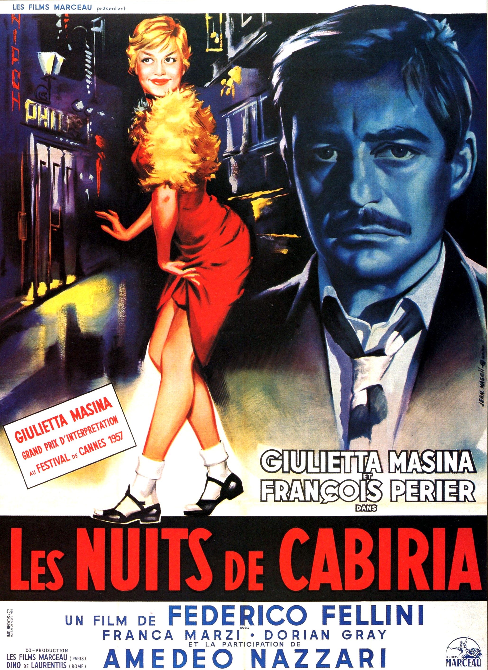 affiche du film Les nuits de Cabiria