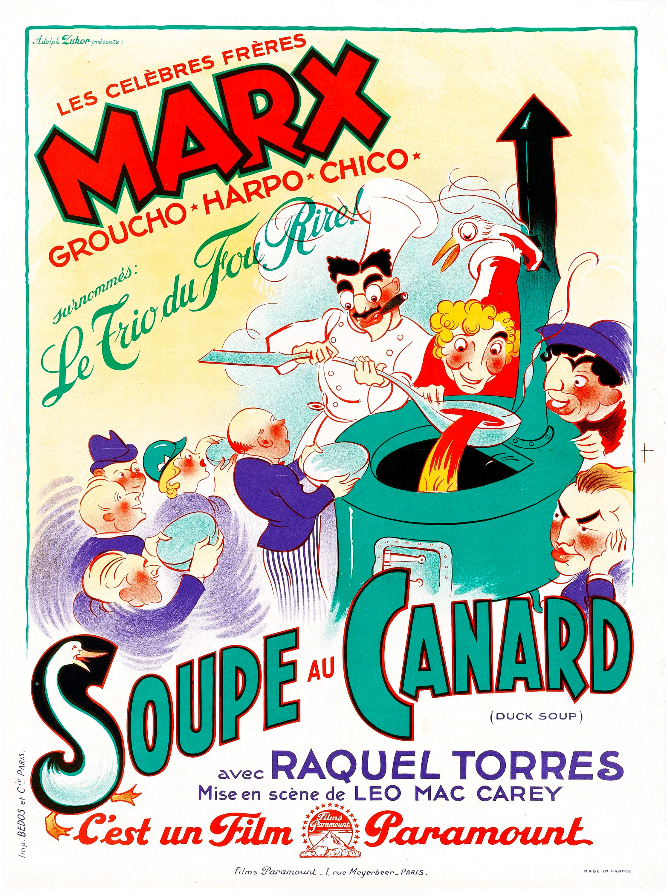 affiche du film Soupe au canard