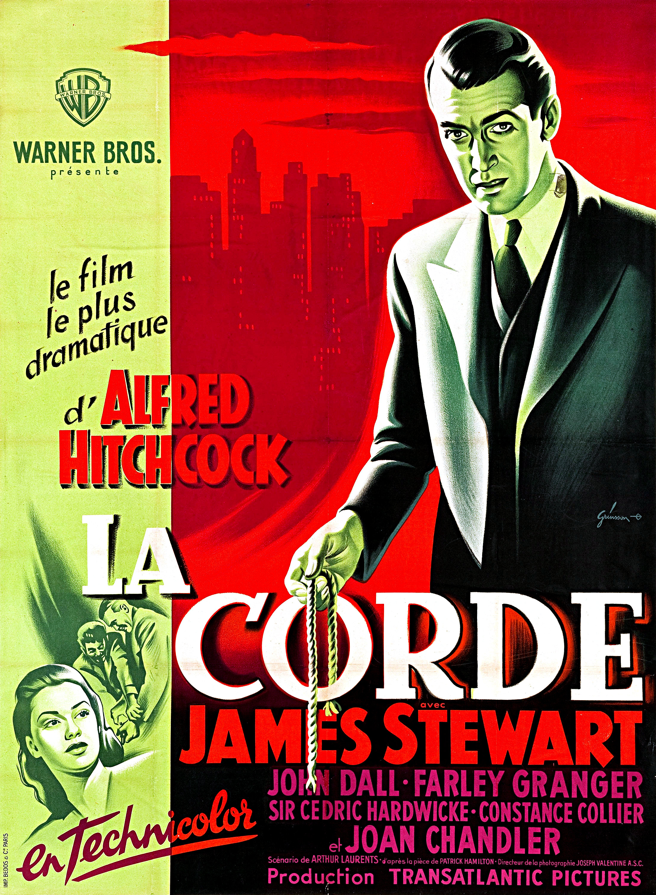 affiche du film La corde
