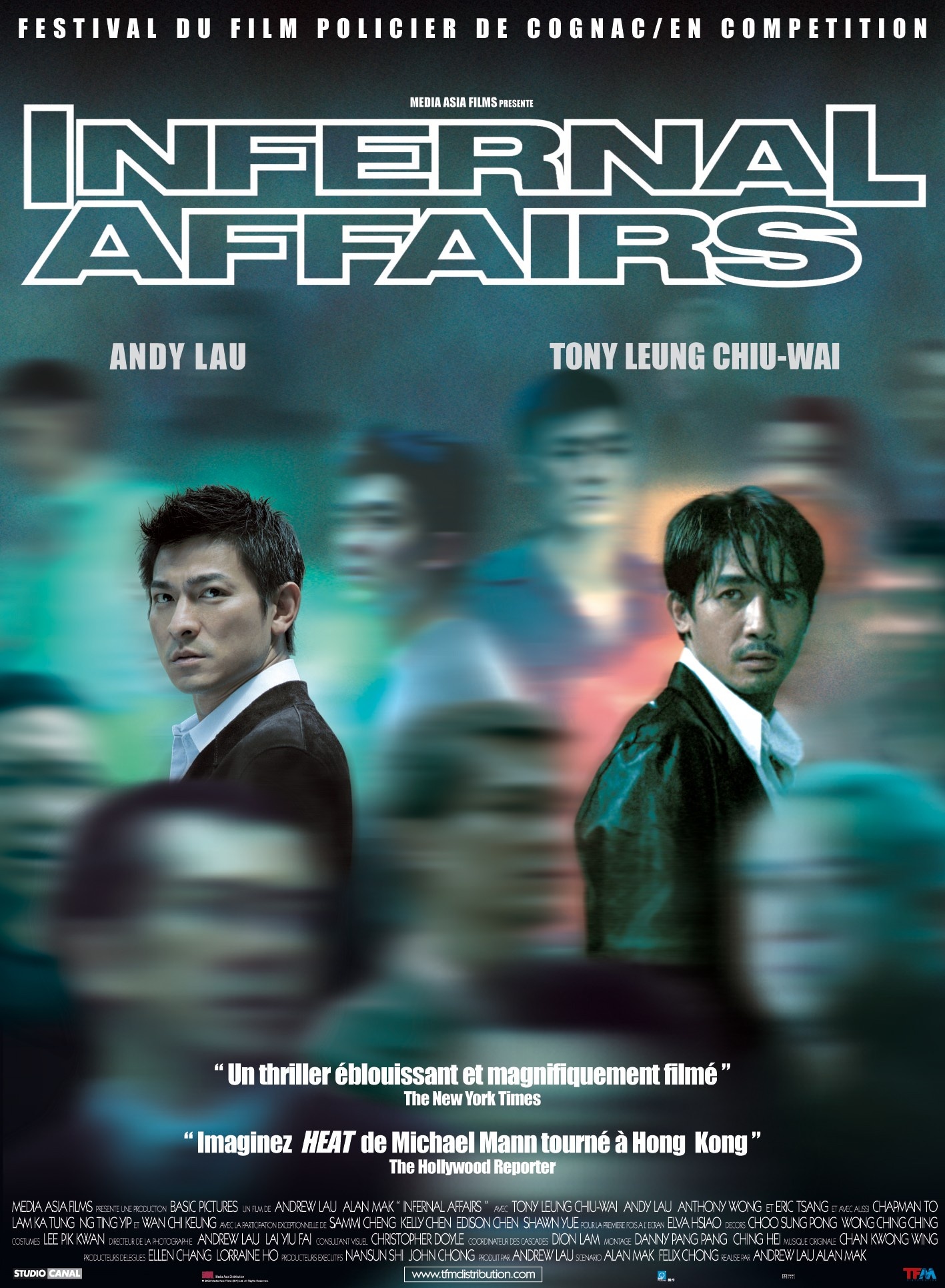 affiche du film Infernal affairs