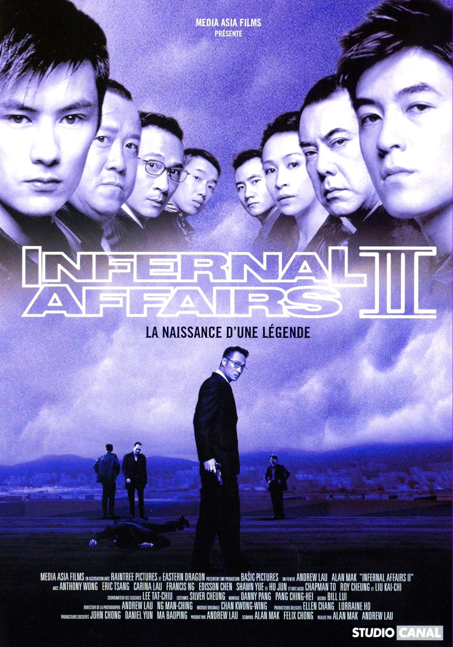 affiche du film Infernal Affairs II