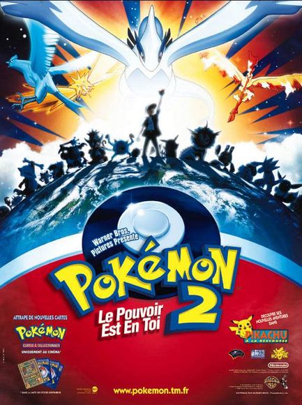 affiche du film Pokémon 2 : le Pouvoir est en toi