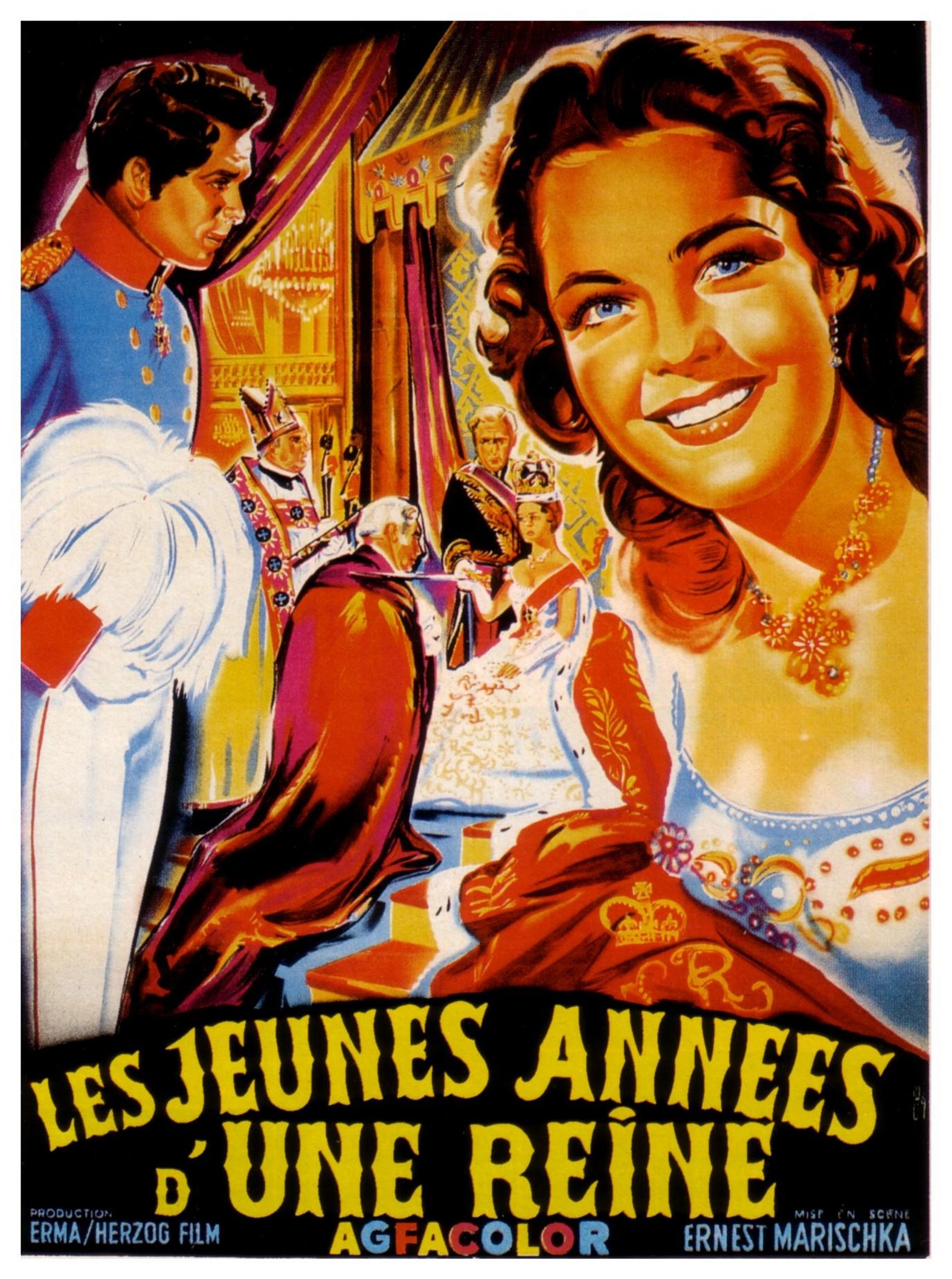 affiche du film Les jeunes années d'une reine