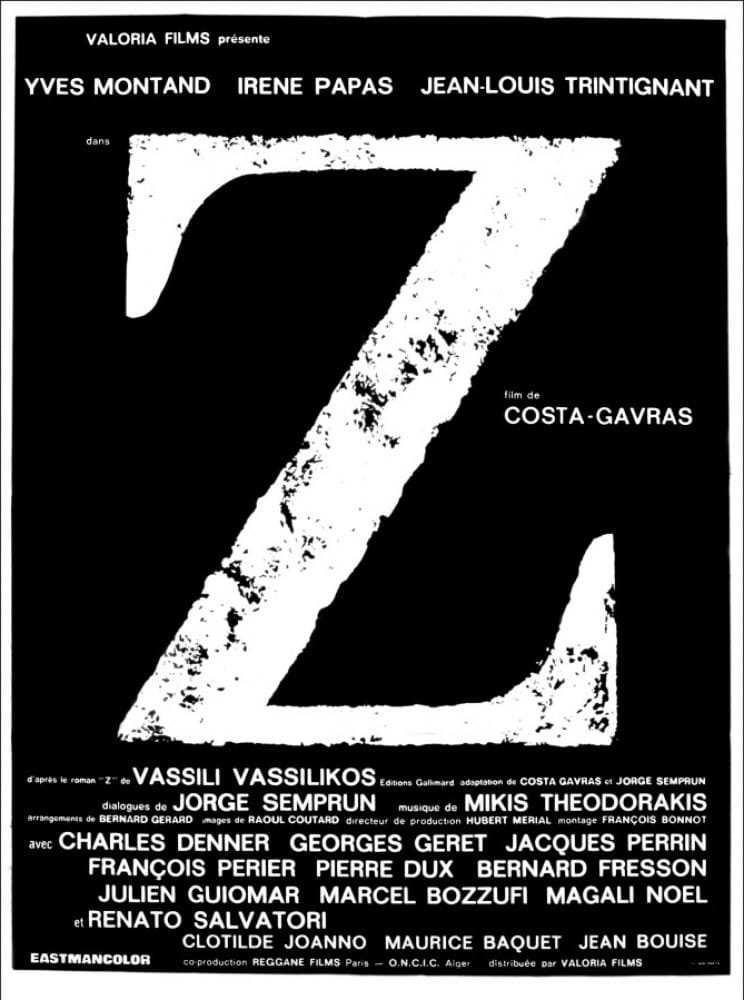 affiche du film Z