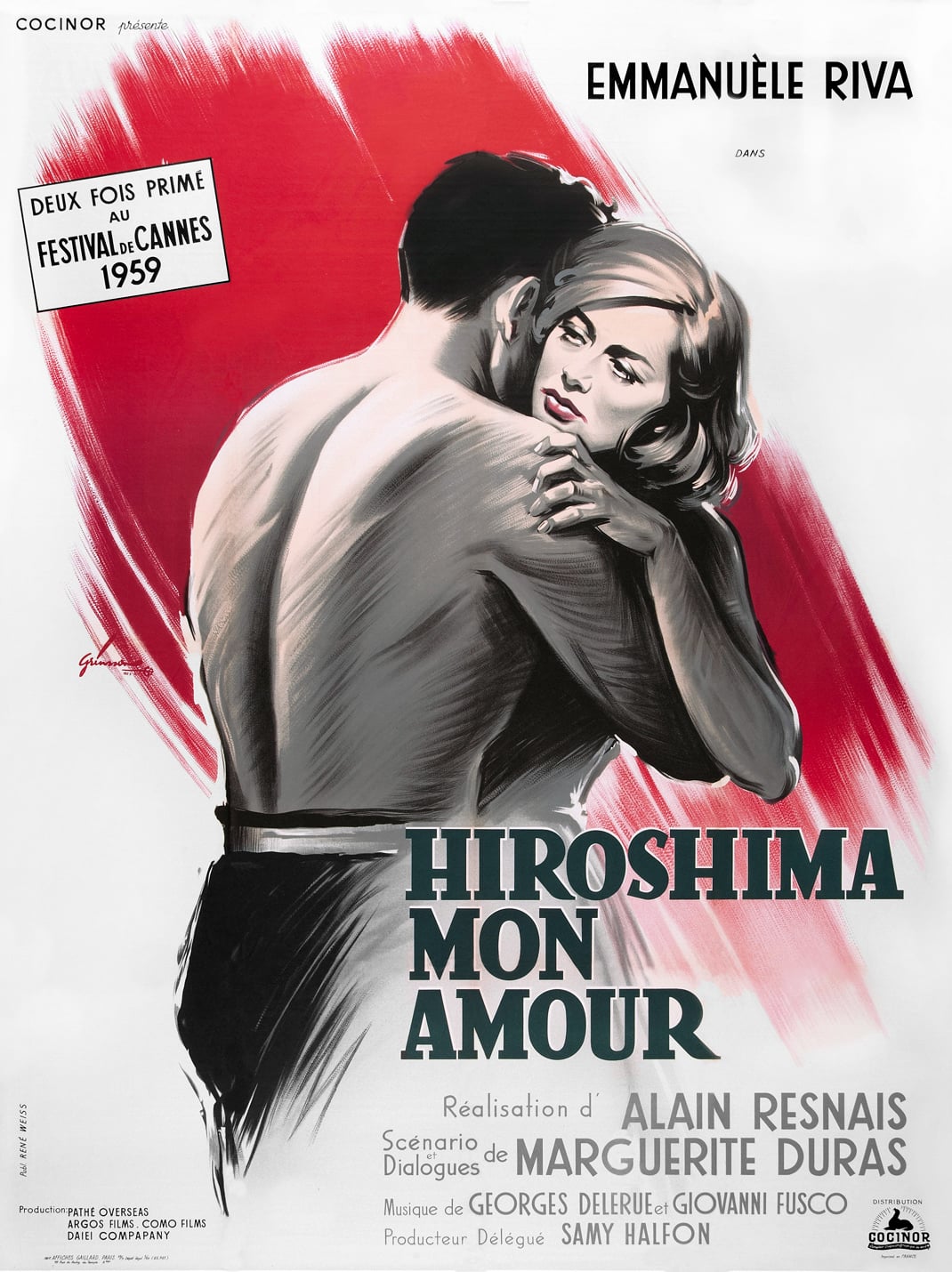 affiche du film Hiroshima mon amour