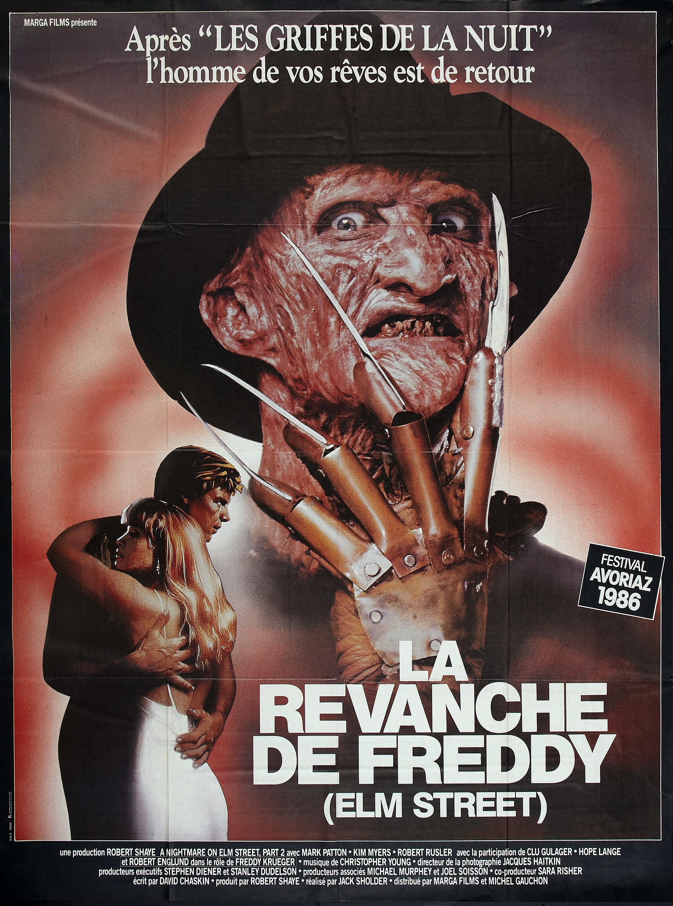 affiche du film La revanche de Freddy
