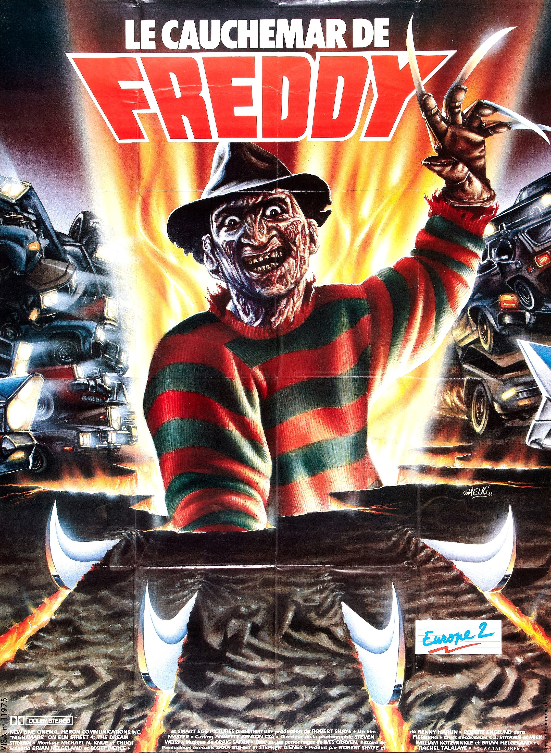 affiche du film Le cauchemar de Freddy