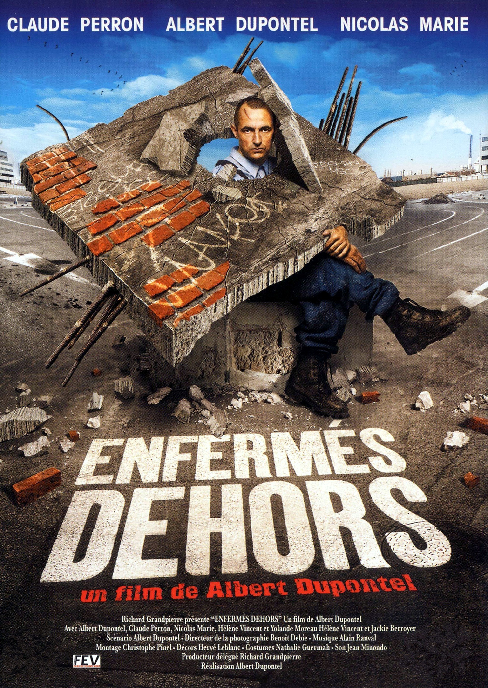 affiche du film Enfermés dehors