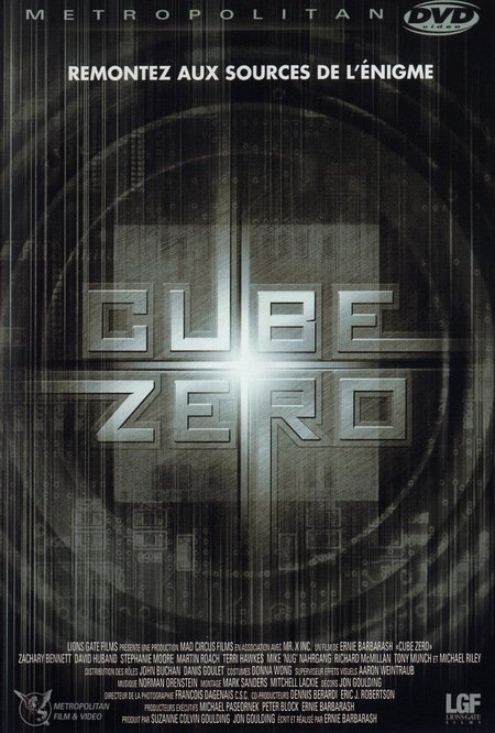 affiche du film Cube Zero