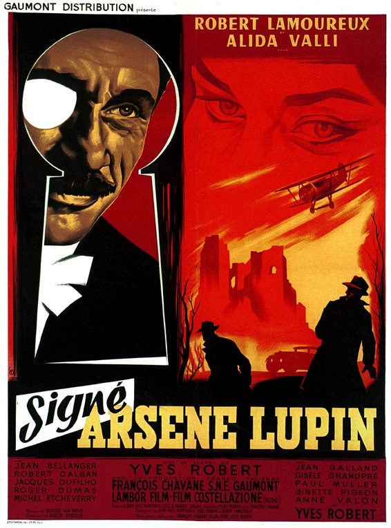 affiche du film Signé : Arsène Lupin