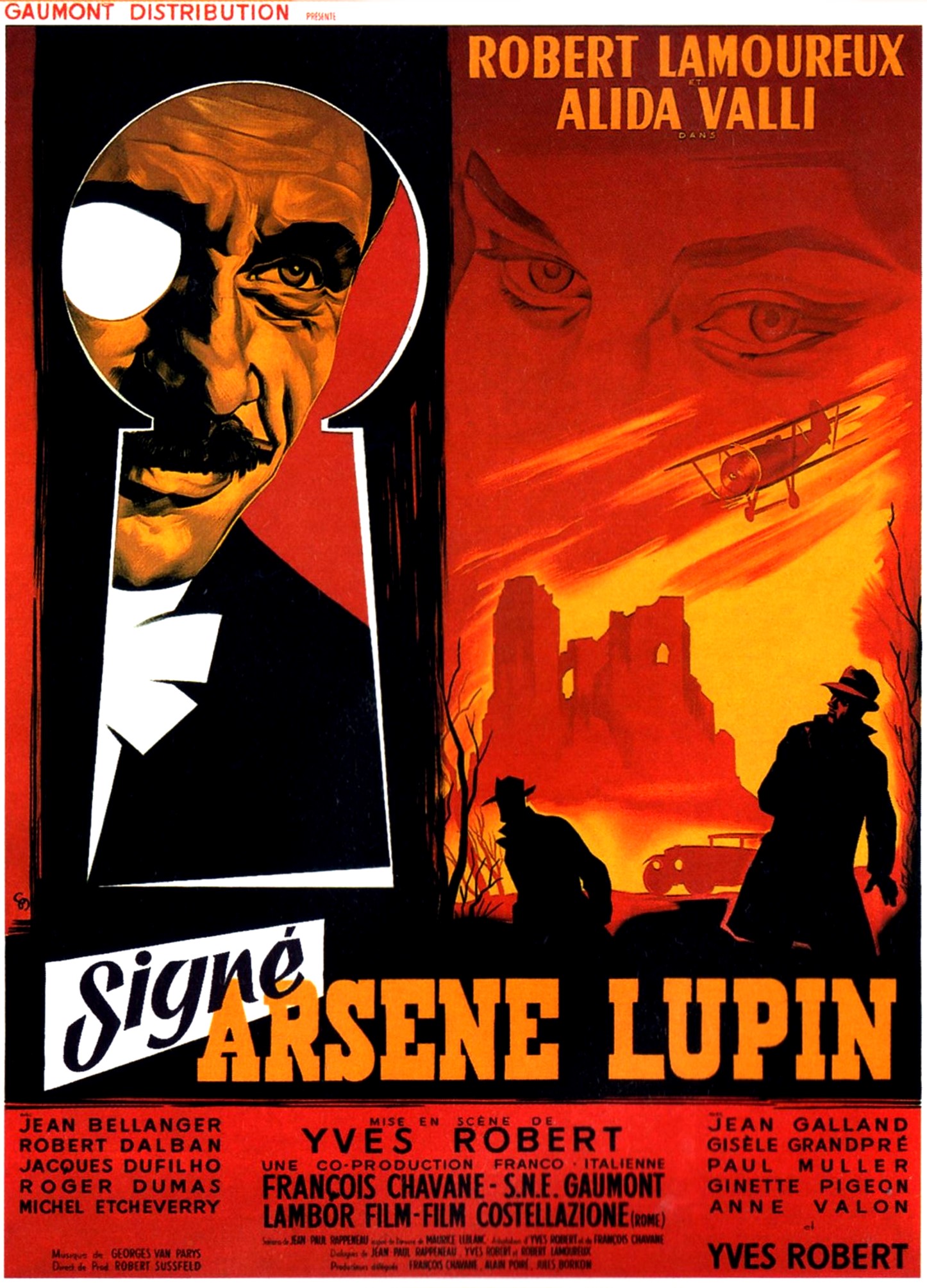 affiche du film Signé : Arsène Lupin