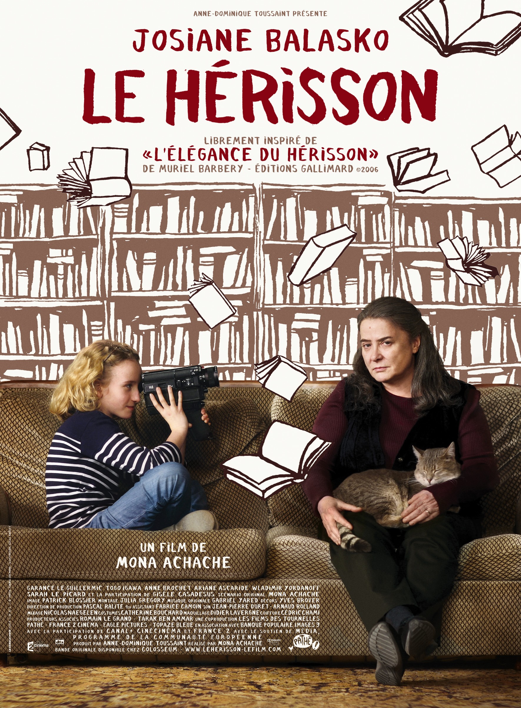 affiche du film Le hérisson
