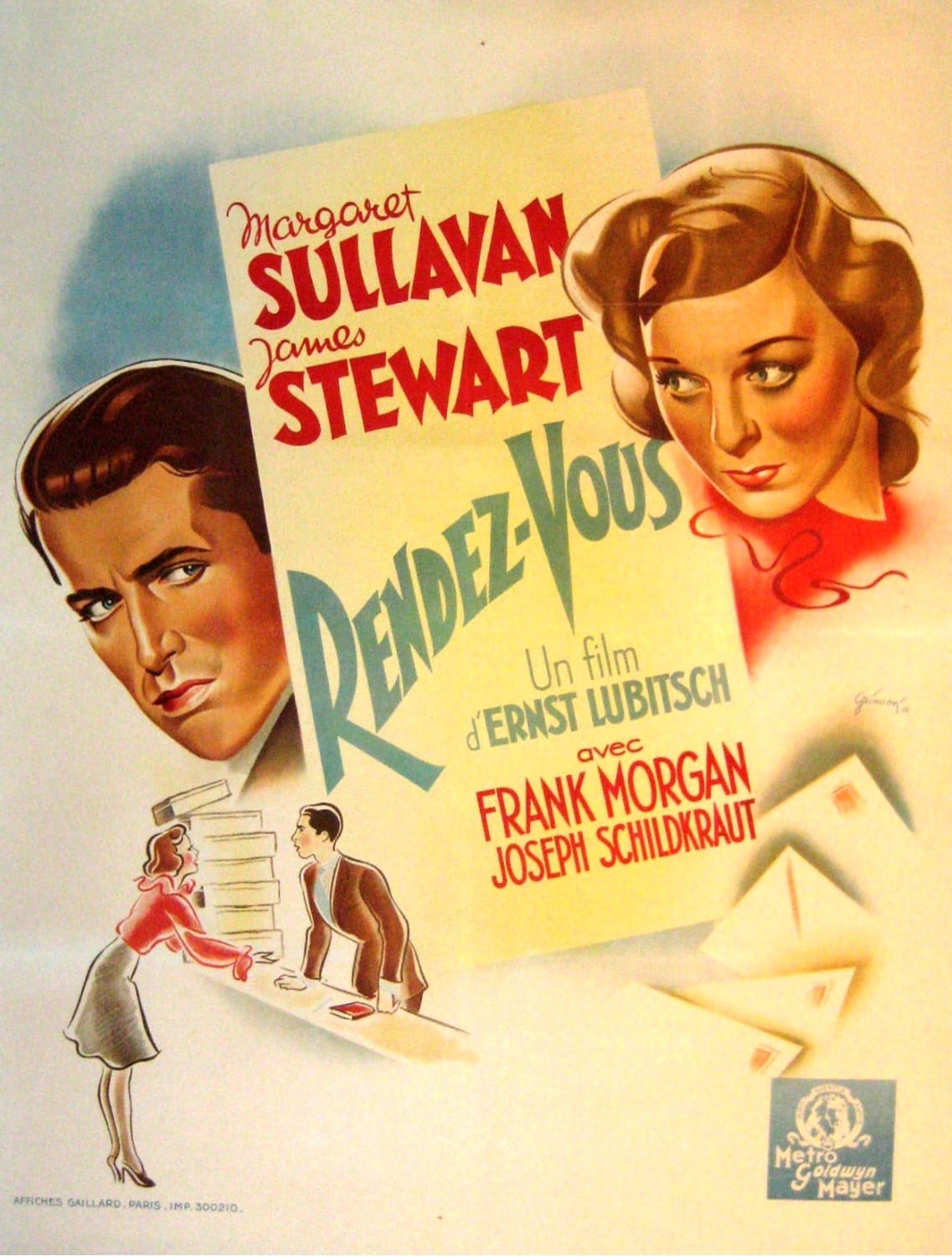 affiche du film Rendez-vous (1940)