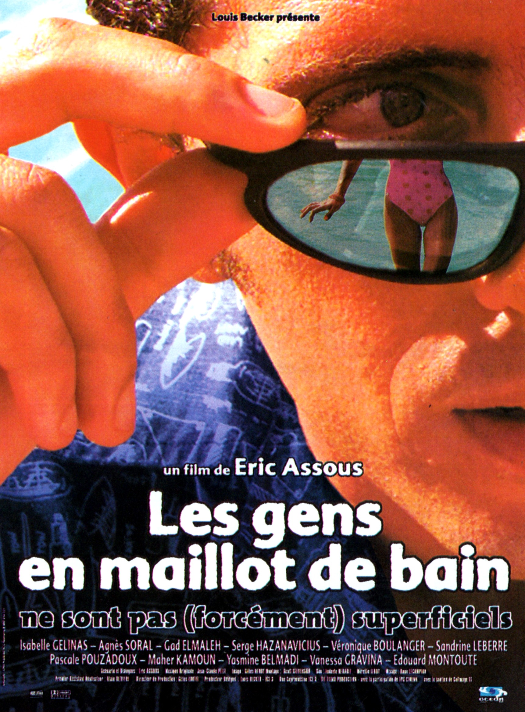 affiche du film Les gens en maillot de bain ne sont pas (forcément) superficiels