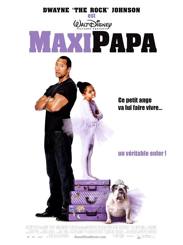 affiche du film Maxi Papa