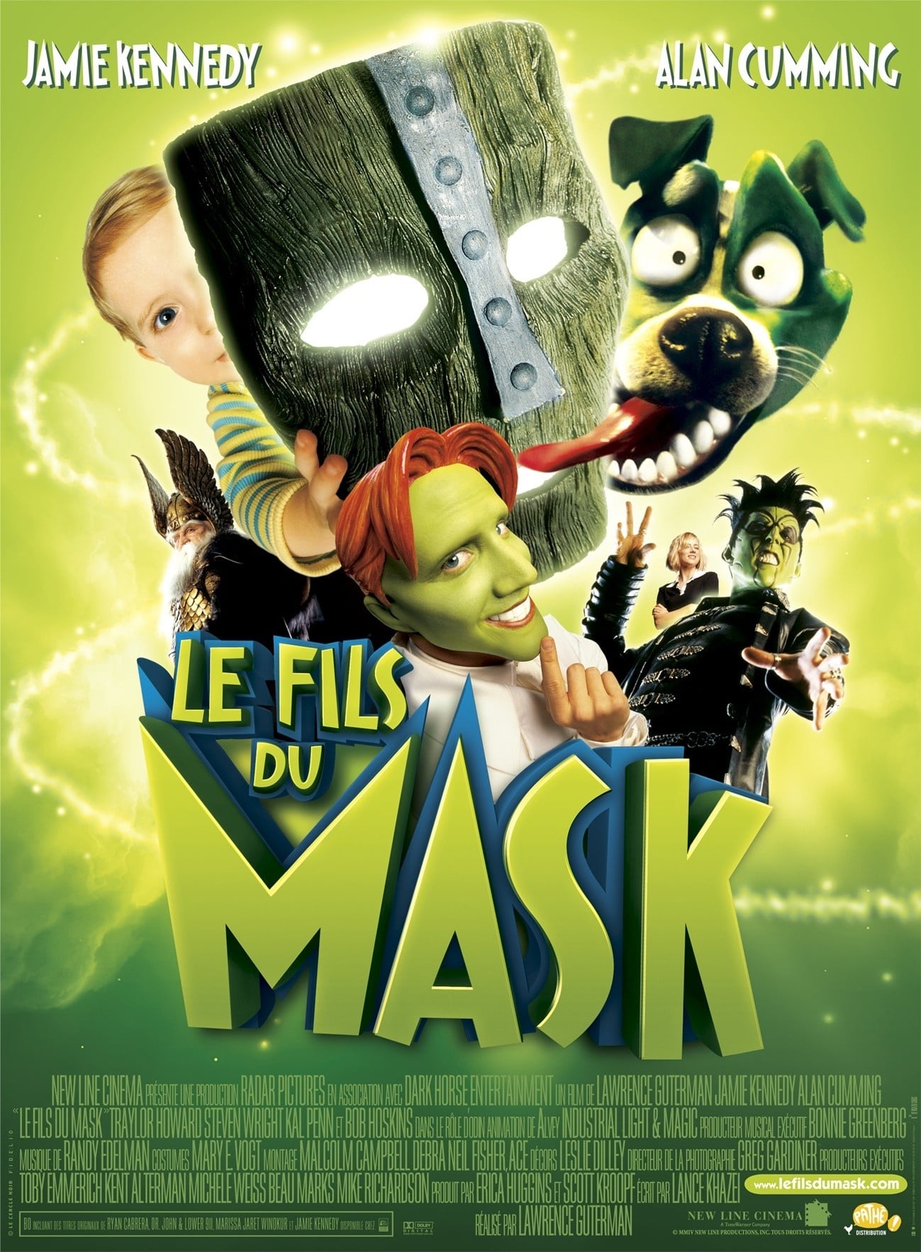 affiche du film Le fils du mask