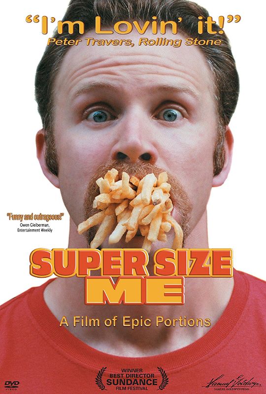 affiche du film Super Size Me