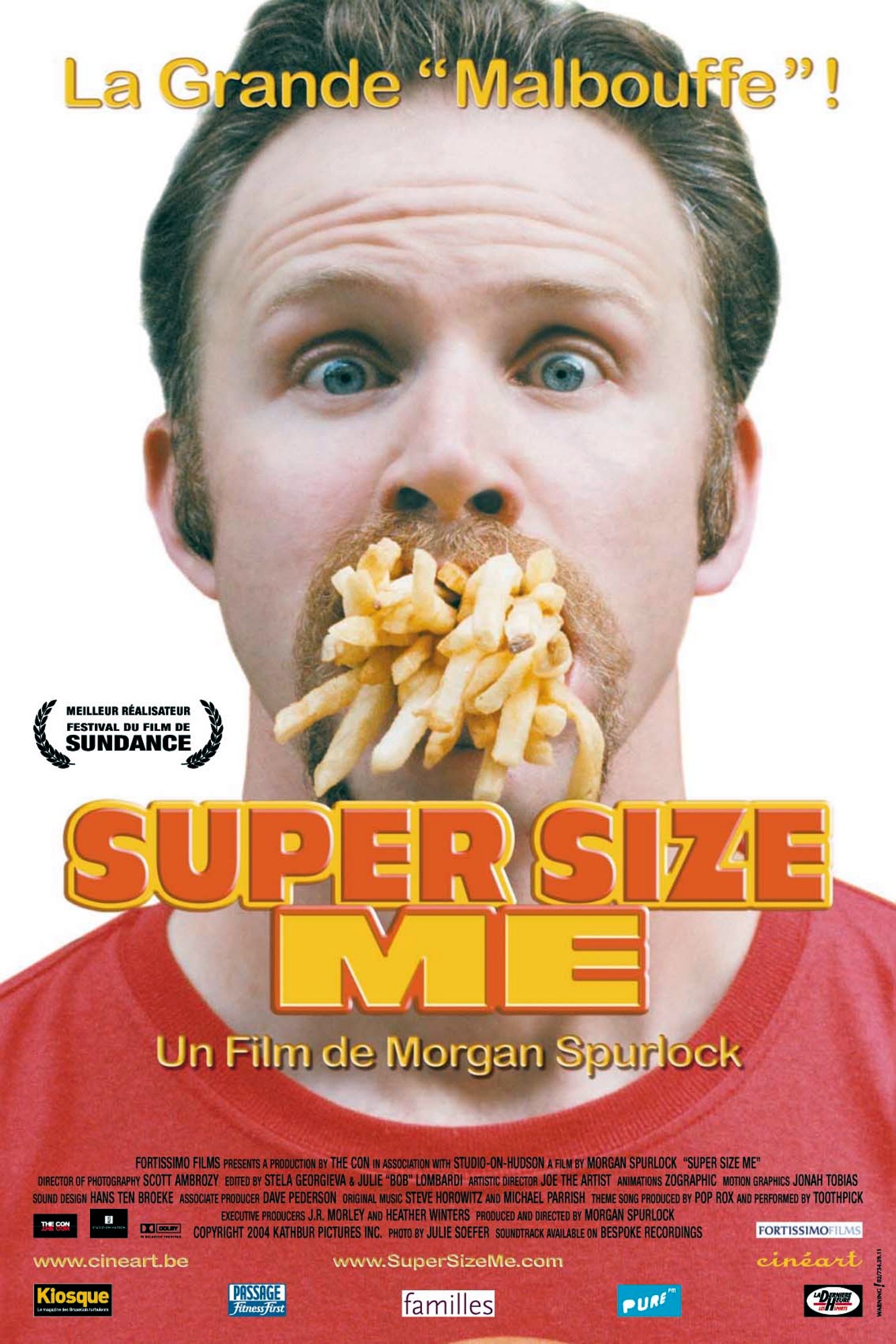 affiche du film Super Size Me