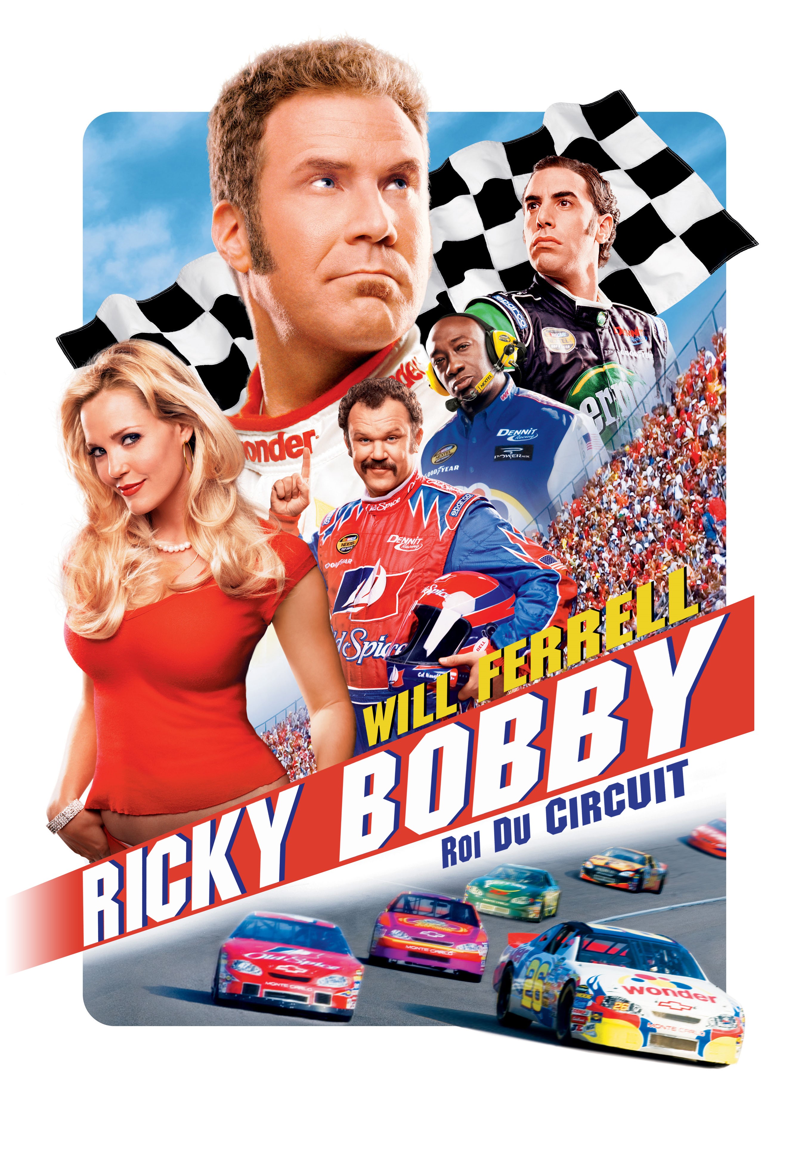 affiche du film Ricky Bobby, roi du circuit