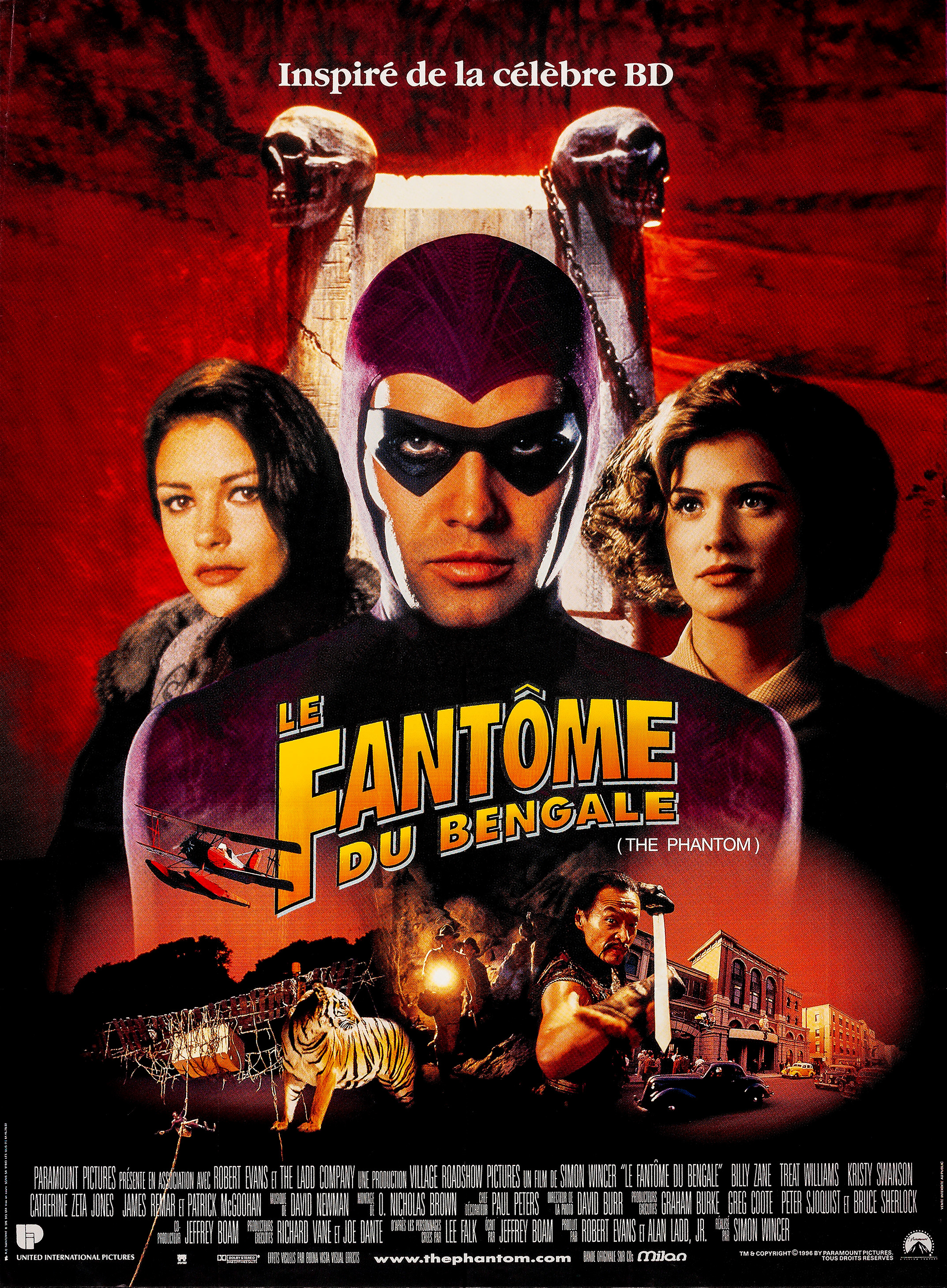 affiche du film Le fantôme du Bengale