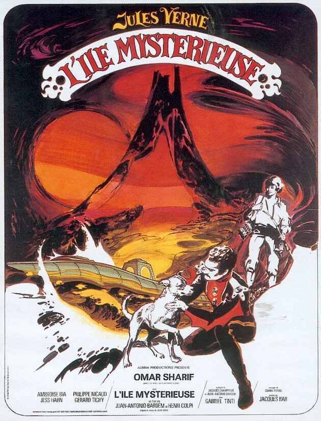 affiche du film L'île mystérieuse (1973)