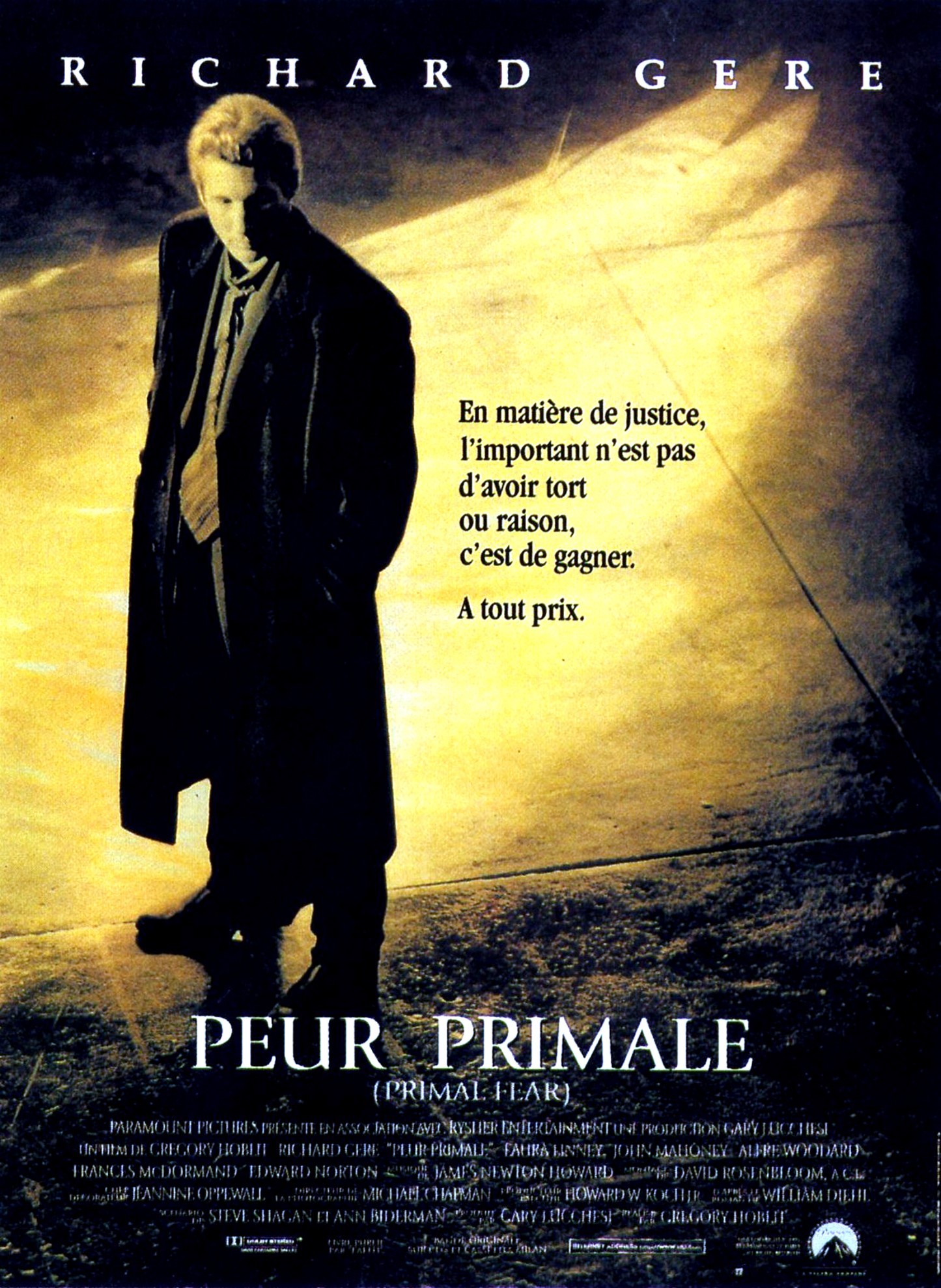 affiche du film Peur primale