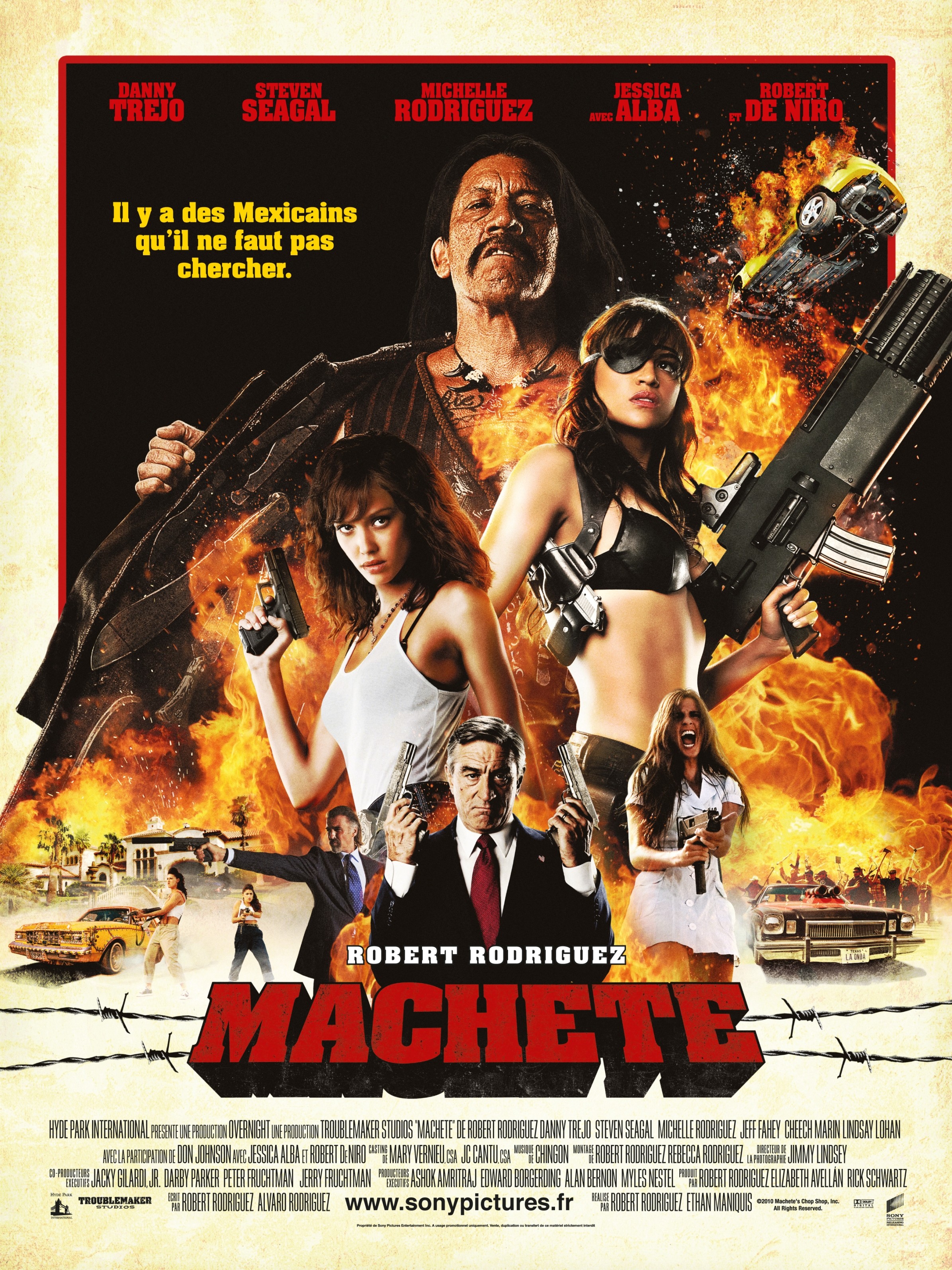 affiche du film Machete