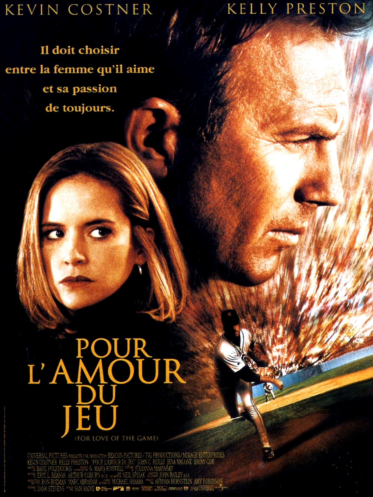 affiche du film Pour l'amour du jeu