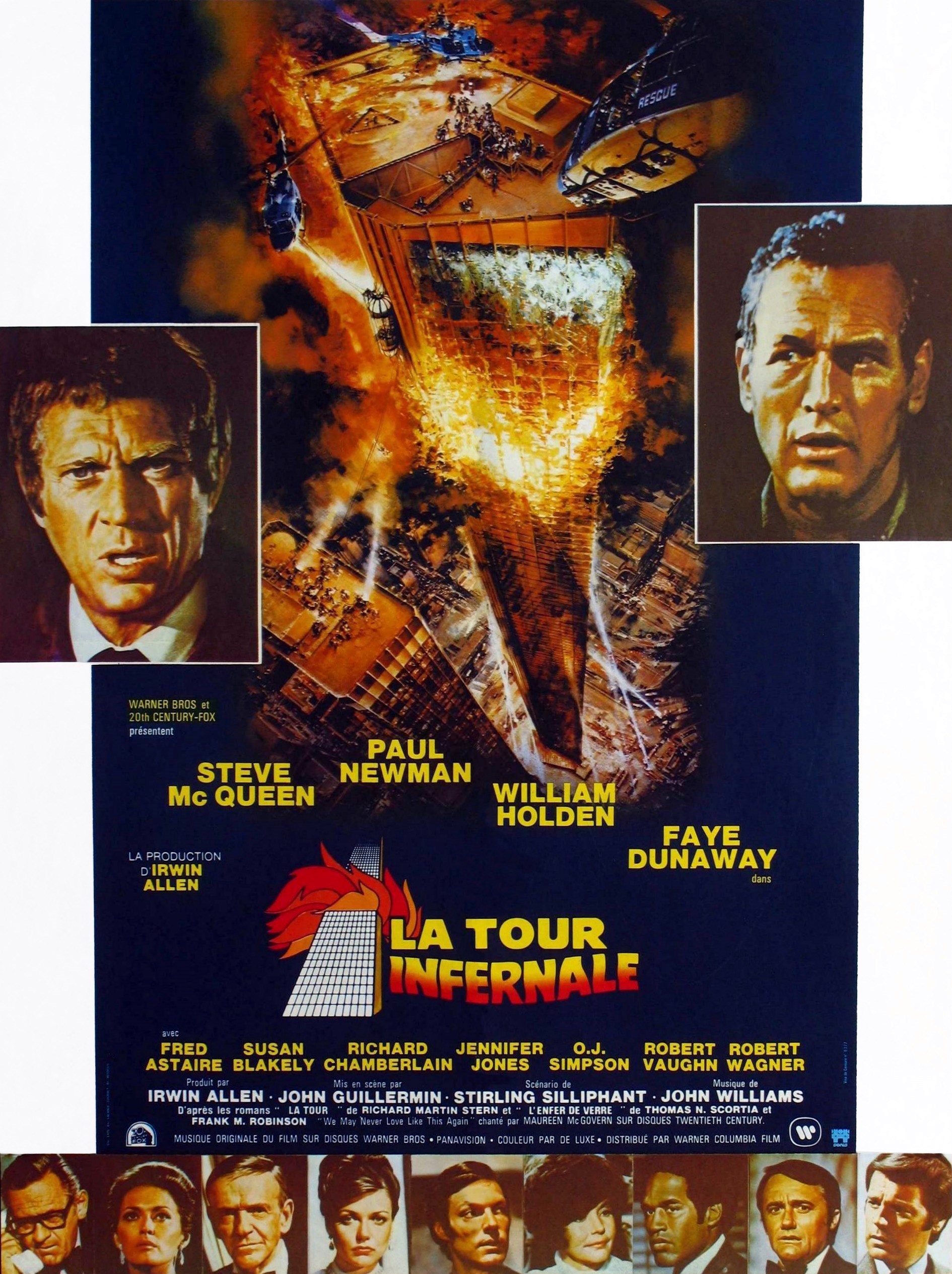 affiche du film La tour infernale