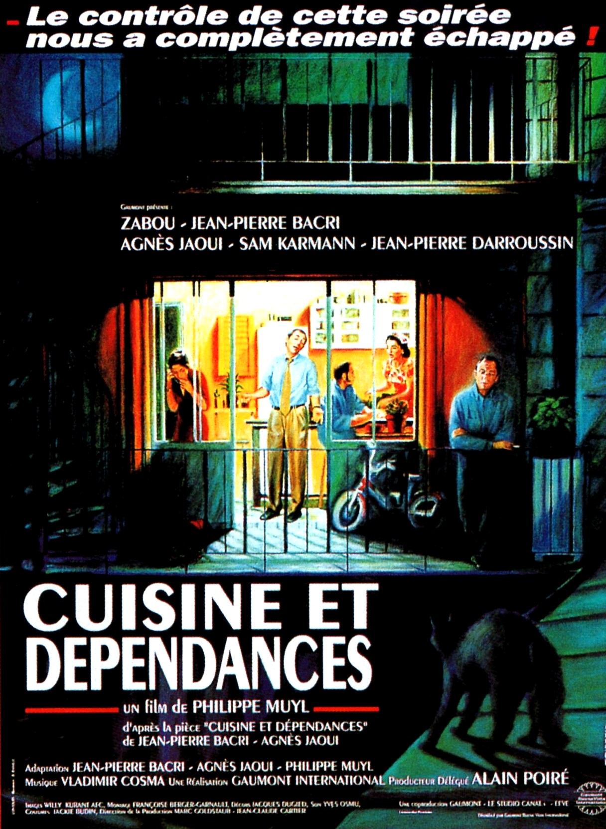 affiche du film Cuisine et dépendances