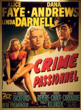 affiche du film Crime passionnel