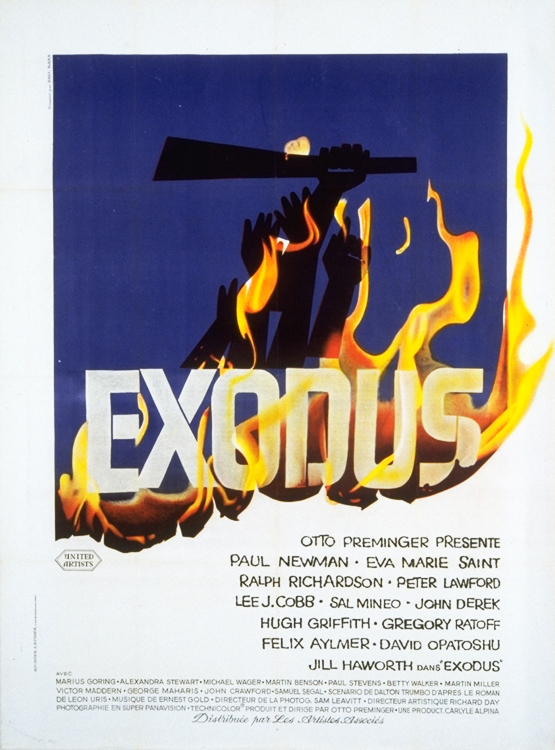 affiche du film Exodus (1960)