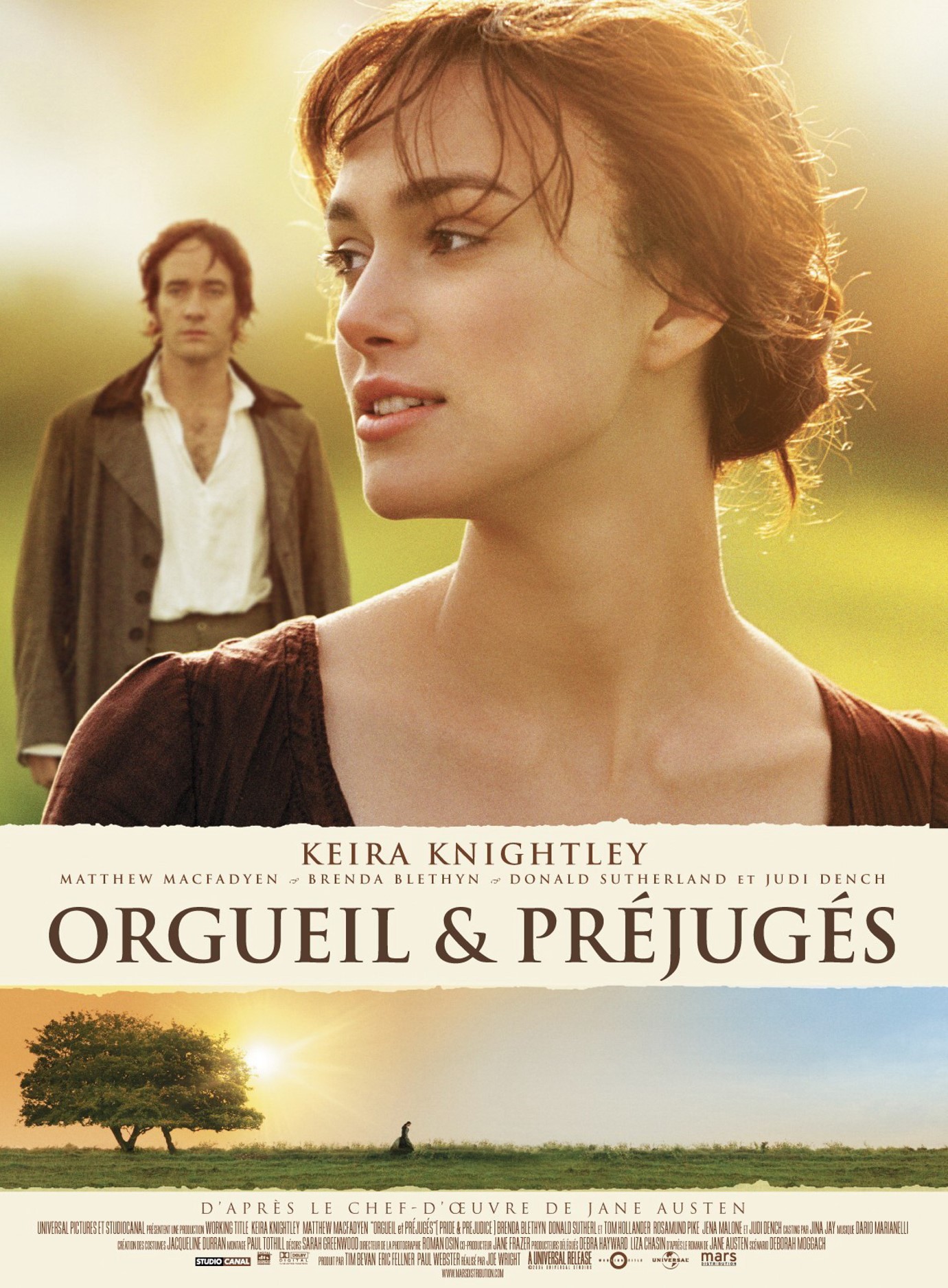 affiche du film Orgueil et préjugés