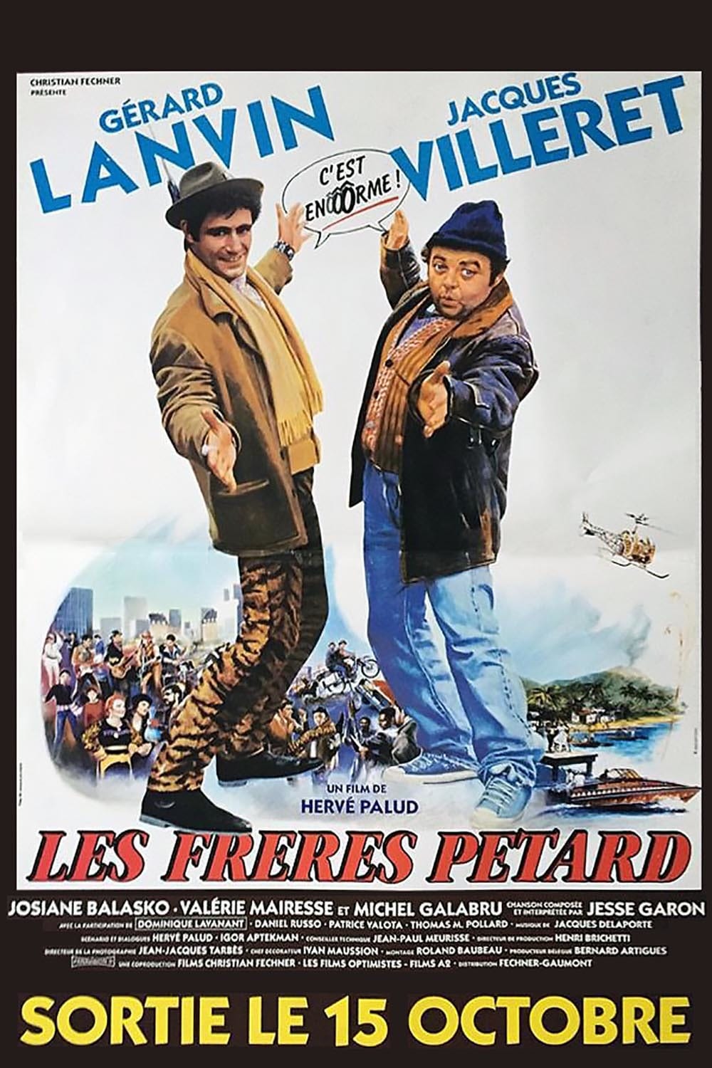affiche du film Les frères Pétard
