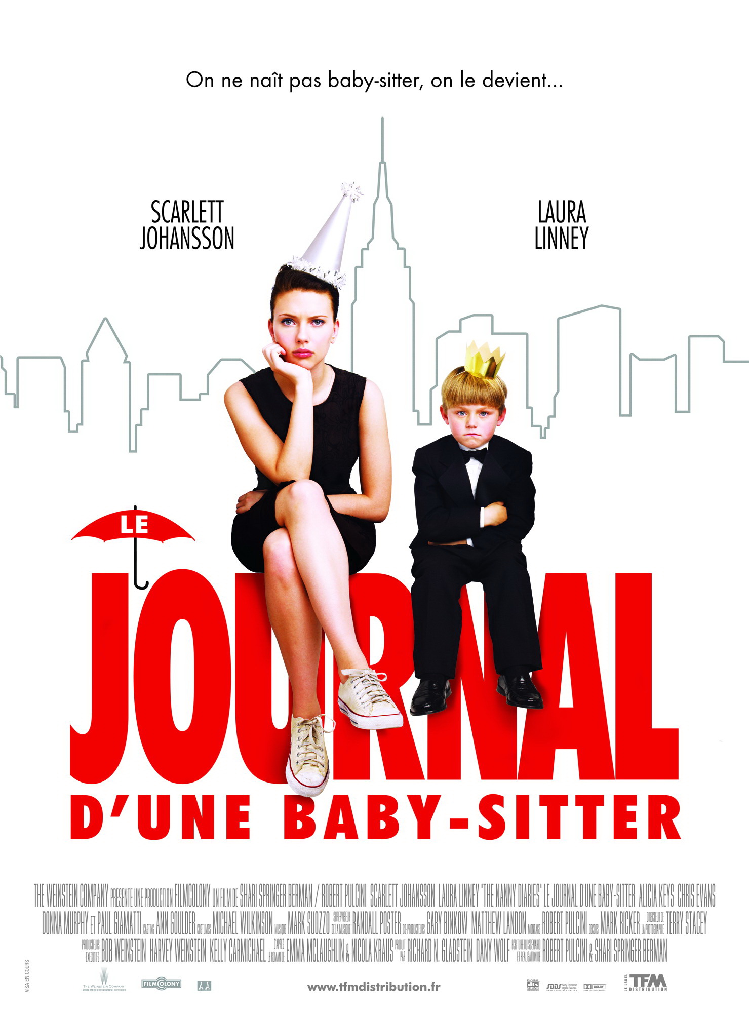 affiche du film Le journal d'une baby-sitter