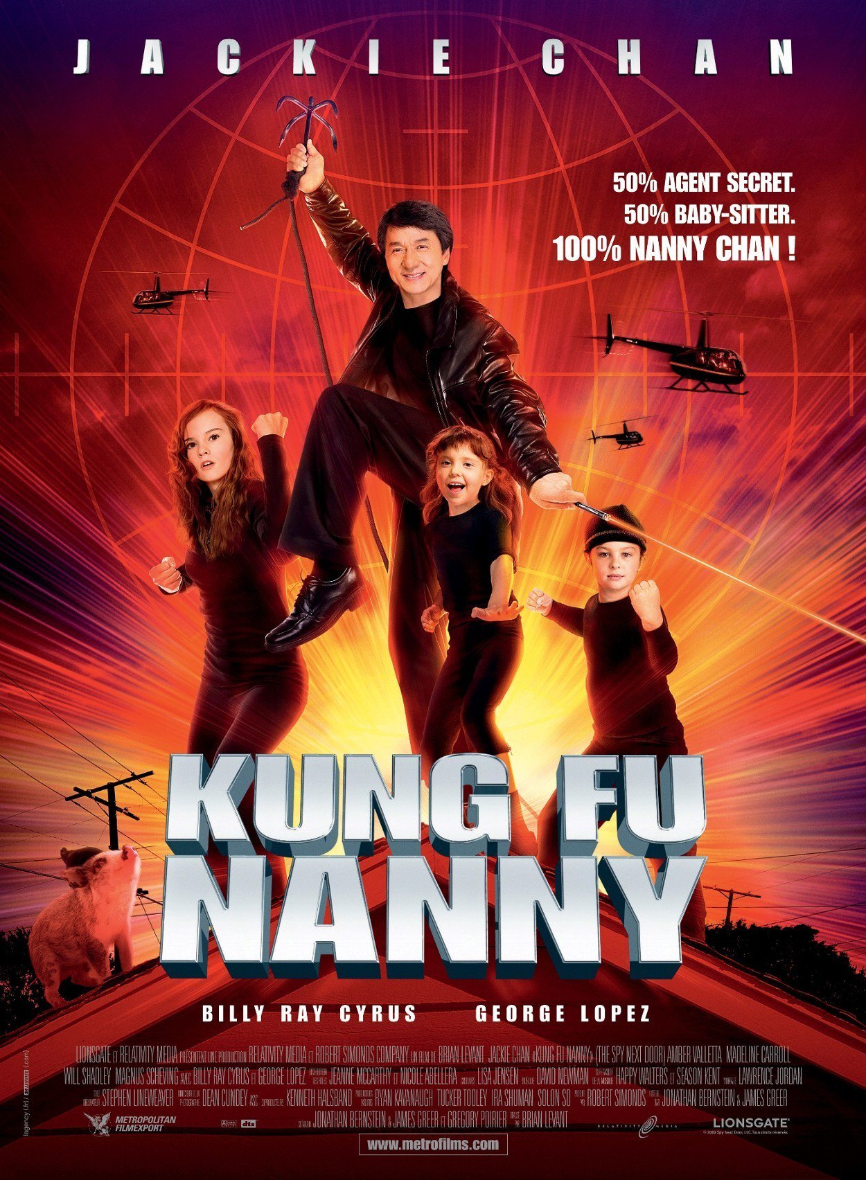 affiche du film Kung Fu Nanny
