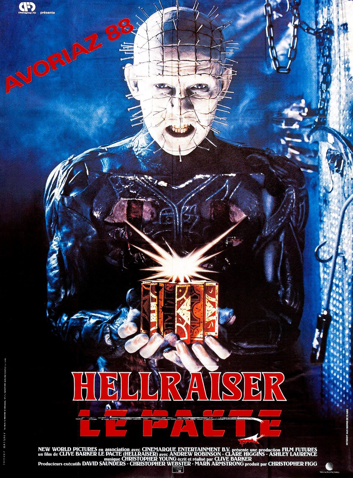 affiche du film Hellraiser : Le pacte