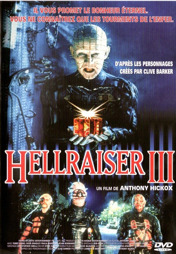 affiche du film Hellraiser 3