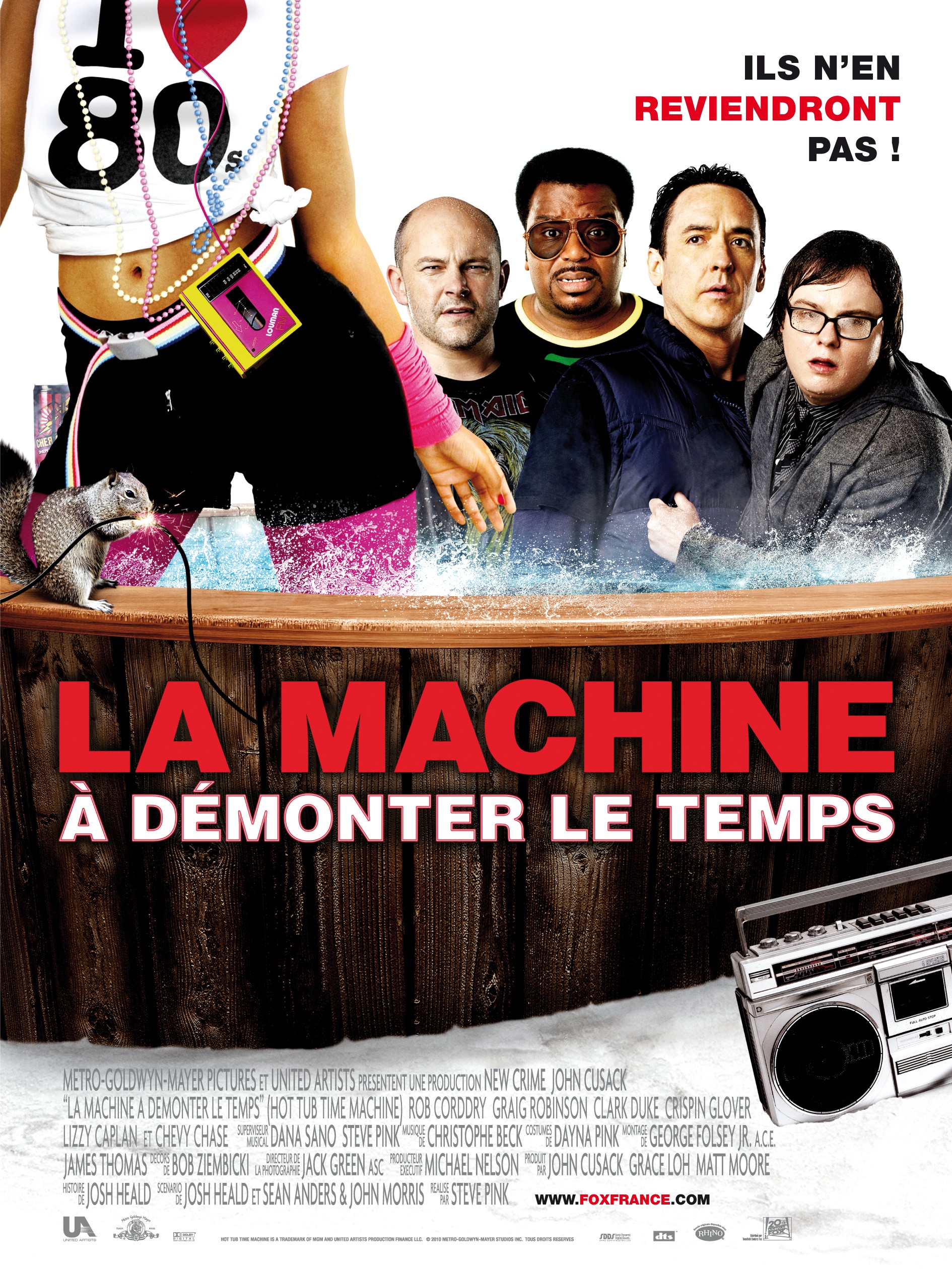 affiche du film La machine à démonter le temps