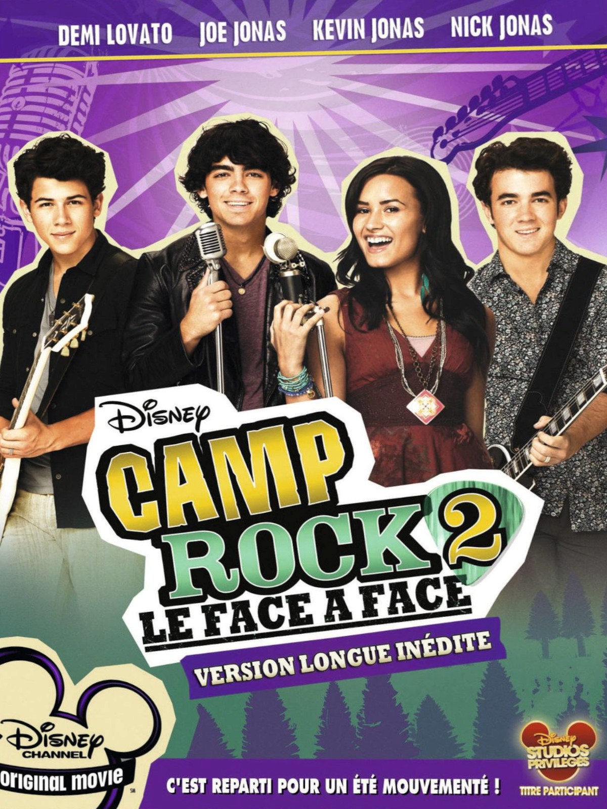 affiche du film Camp Rock 2 : Le face à face