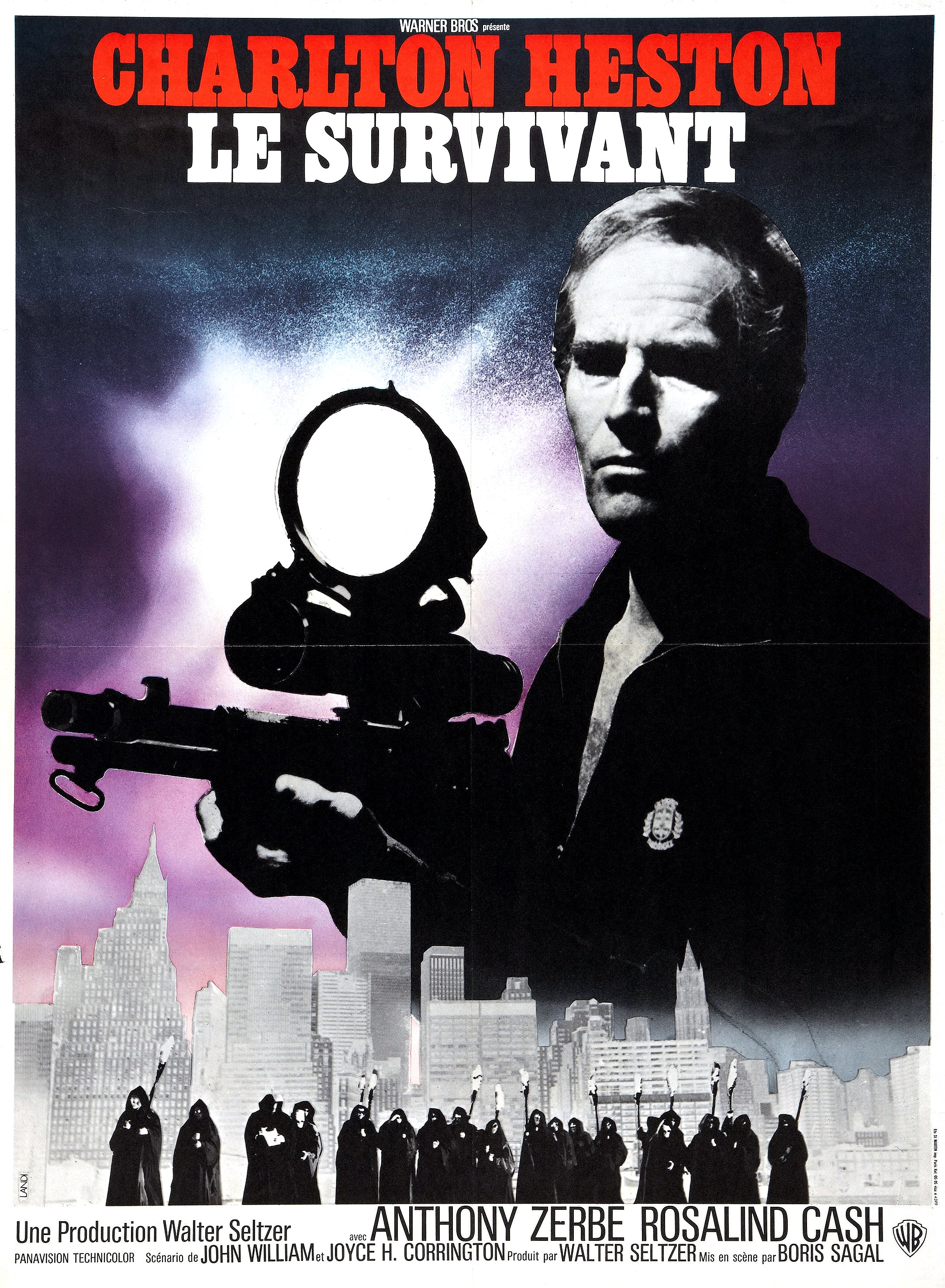 affiche du film Le survivant