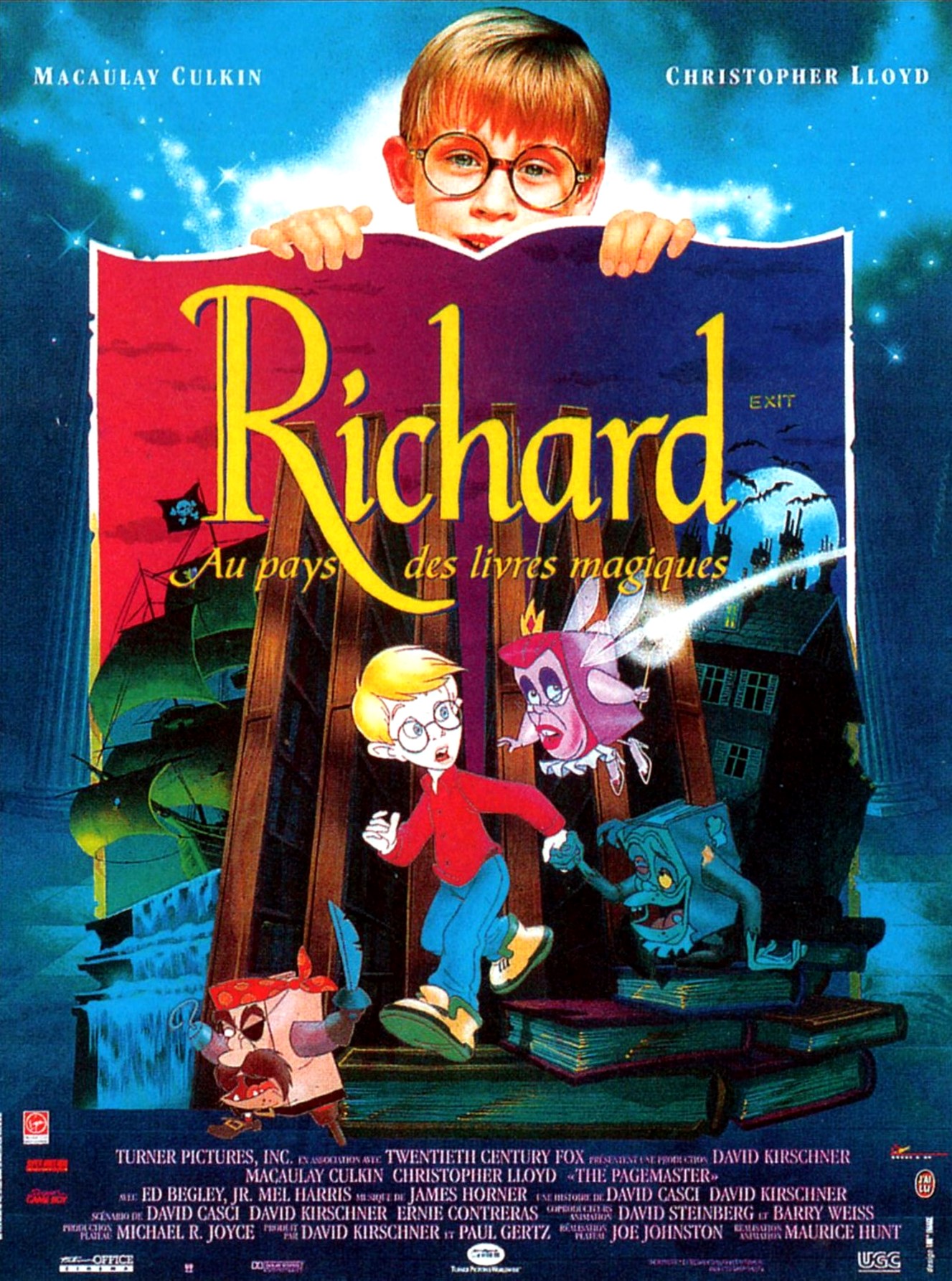 affiche du film Richard au pays des livres magiques