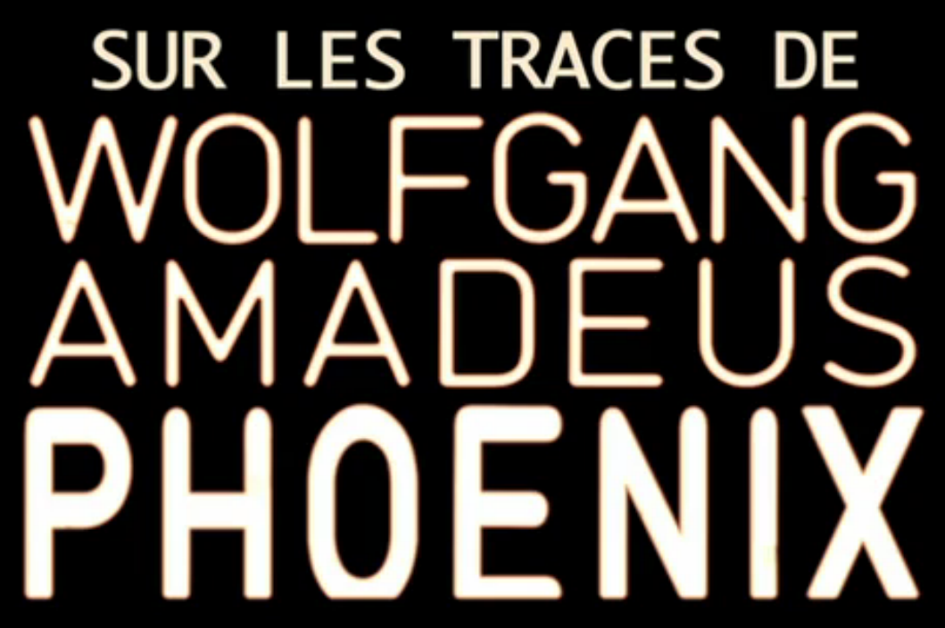 affiche du film Sur les traces de Wolfgang Amadeus Phoenix