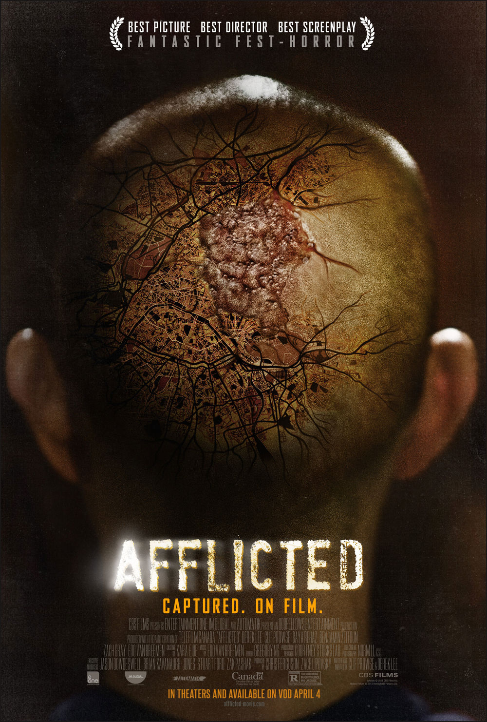 affiche du film Afflicted