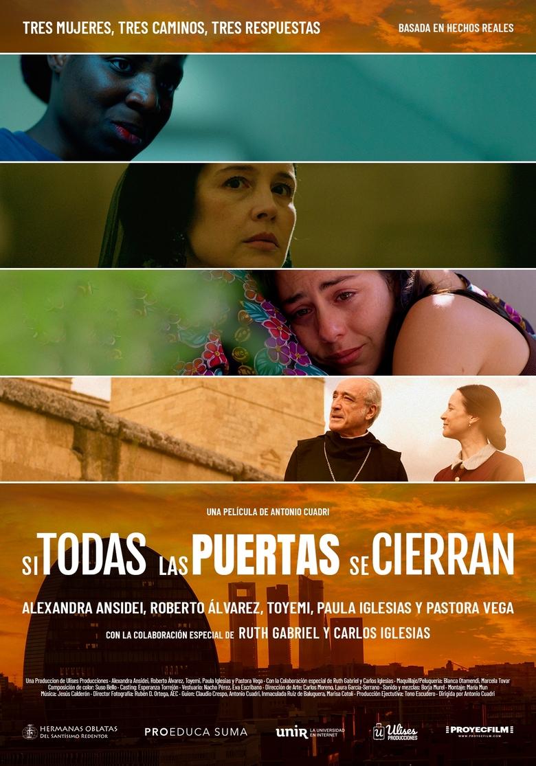 affiche du film Si todas las puertas se cierran