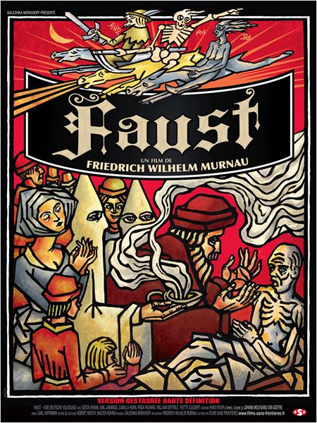 affiche du film Faust, une légende allemande