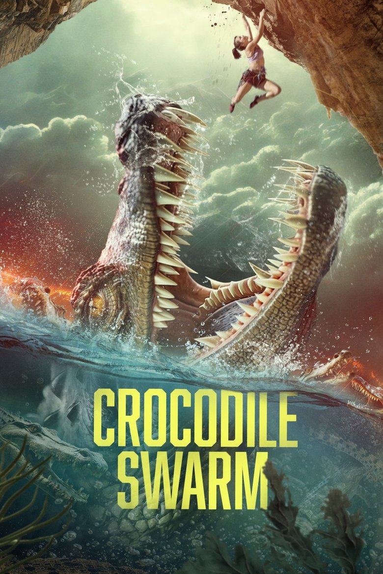 affiche du film Crocodile Swarm
