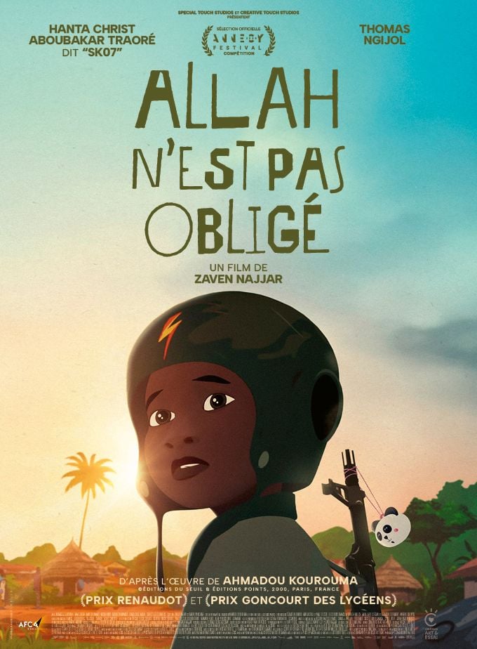affiche du film Allah n'est pas obligé