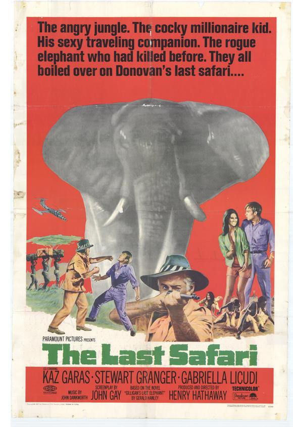 affiche du film Le dernier safari