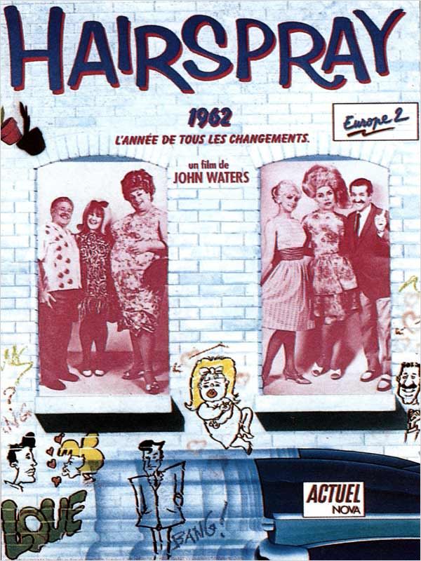 affiche du film Hairspray (1988)